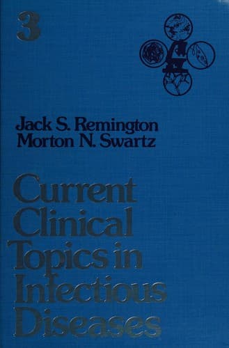 Cover image for Current clinical topics in infectious diseases.