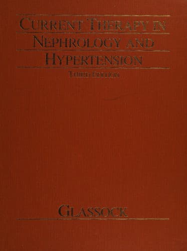 Cover image for Current Therapy in Nephrology and Hypertension (Current Therapy Series)
