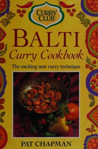 Cover image for Curry Club Balti curry cookbook
