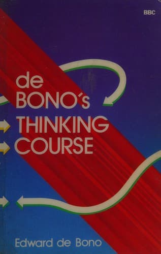 Cover image for De Bono's thinking course