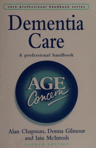Cover image for Dementia care