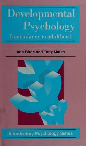 Cover image for Developmental psychology