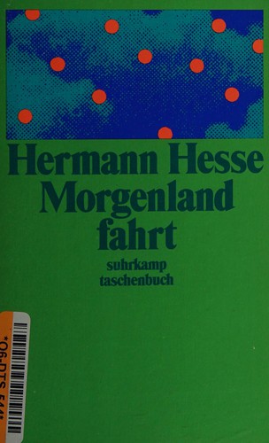 Cover image for Die Morgenlandfahrt