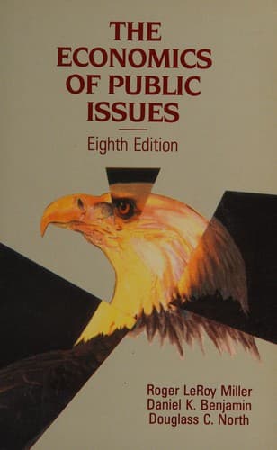 Cover image for The economics of public issues