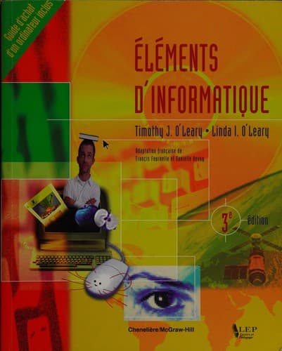 Cover image for Éléments d'informatique