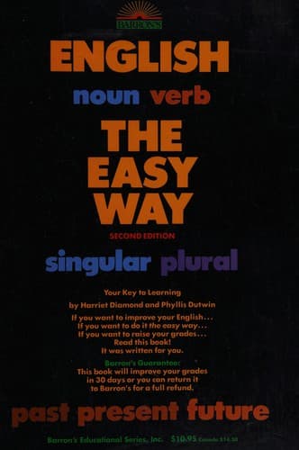 Cover image for English the easy way