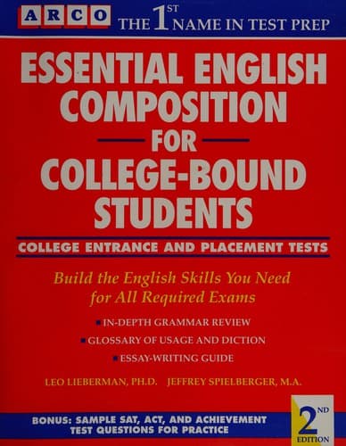 Cover image for Essential English composition for college-bound students