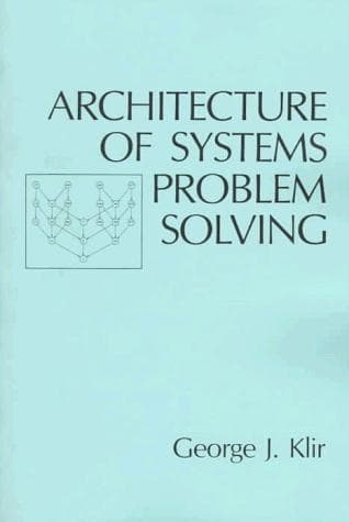 Cover image for Architecture of systems problem solving