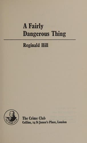 Cover image for A fairly dangerous thing