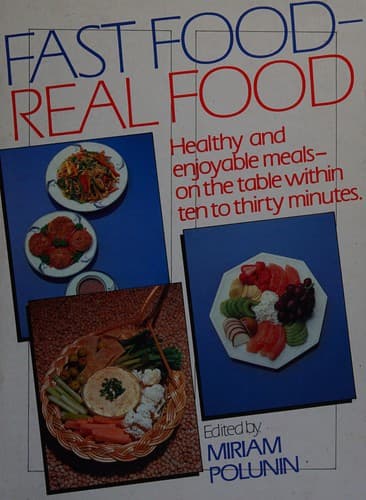 Cover image for Fast food - real food.