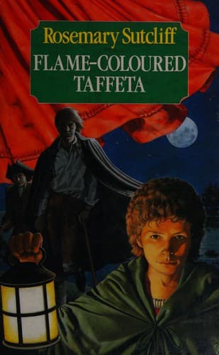 Cover image for Flame-coloured taffeta