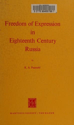 Cover image for Freedom of expression