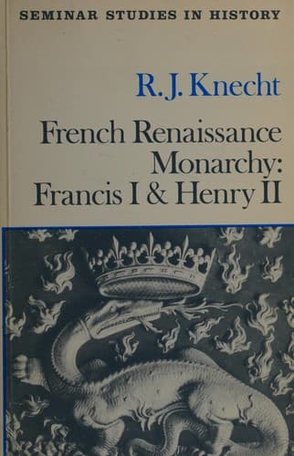 Cover image for French Renaissance monarchy