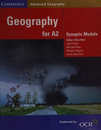 Cover image for Geography for A2