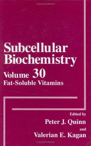 Cover image for Fat-Soluble Vitamins (Subcellular Biochemistry)