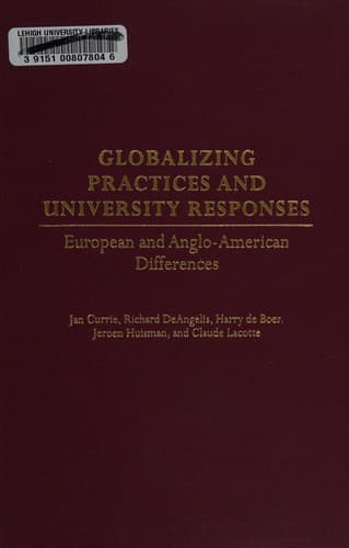 Cover image for Globalizing practices and university responses