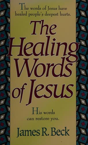 Cover image for The healing words of Jesus
