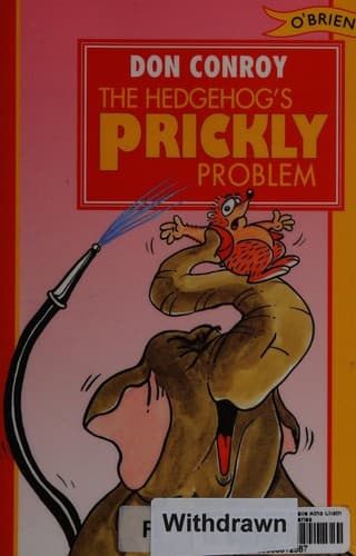 Cover image for The hedgehog's prickly problem!