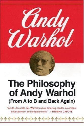 Cover image for The philosophy of Andy Warhol