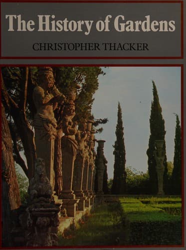 Cover image for The history of gardens
