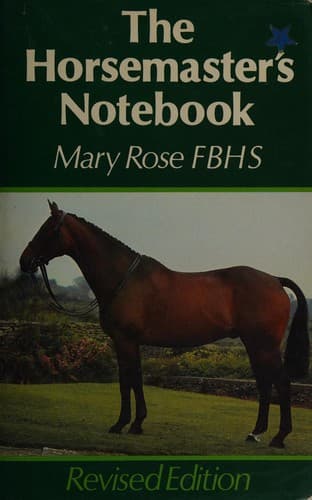 Cover image for The horsemaster's notebook