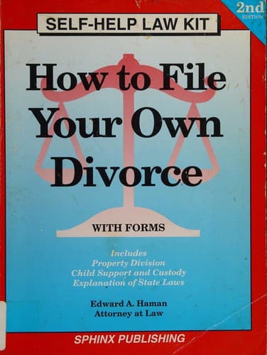 Cover image for How to file your own divorce