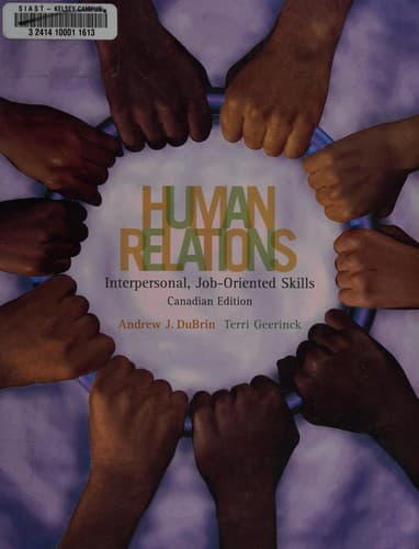 Cover image for Human relations