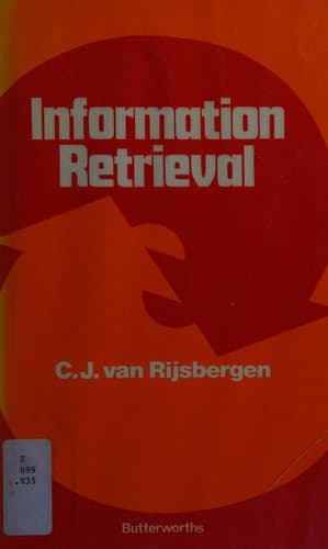 Cover image for Information retrieval