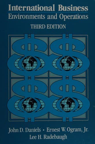 Cover image for International business