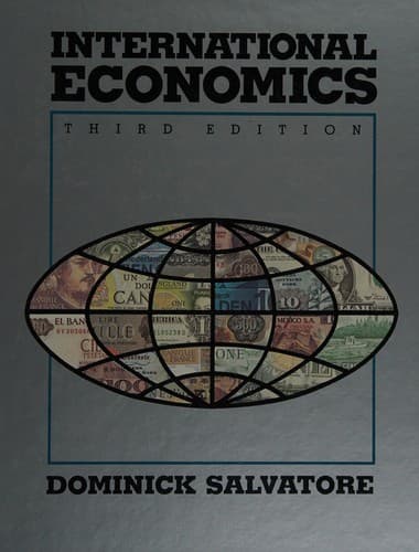 Cover image for International economics