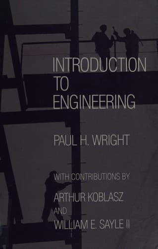 Cover image for Introduction to engineering
