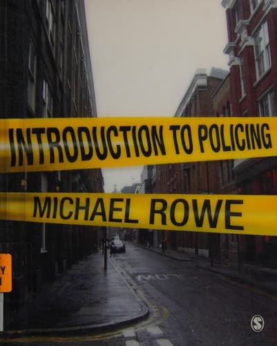 Cover image for Introduction to Policing