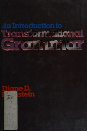 Cover image for An introduction to transformational grammar