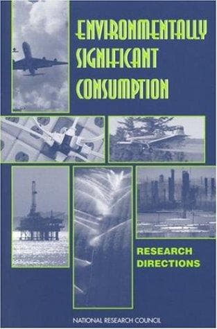Cover image for Environmentally Significant Consumption