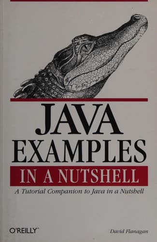 Cover image for Java examples in a nutshell