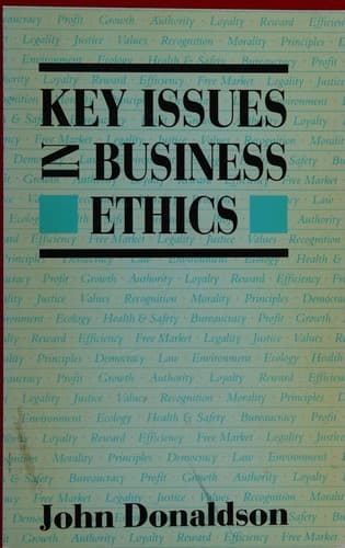 Cover image for Key Issues in Business Ethics