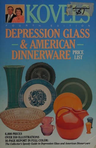 Cover image for Kovels' depression glass & American dinnerware price list