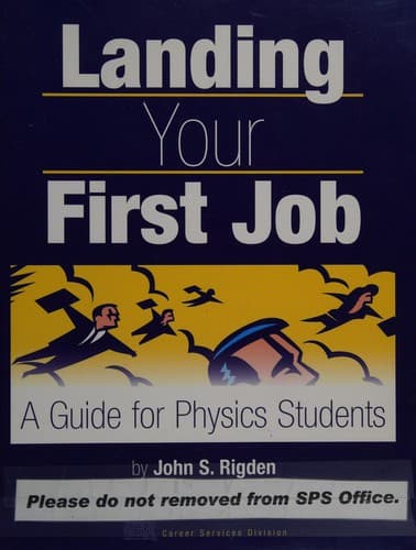 Cover image for Landing your first job