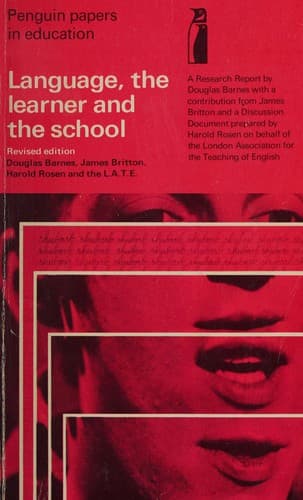 Cover image for Language, the learner and the school