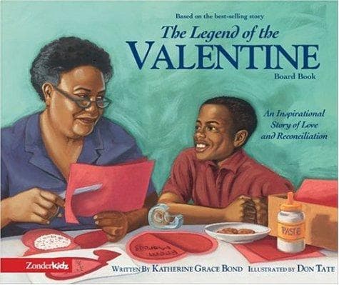 Cover image for The legend of the valentine board book