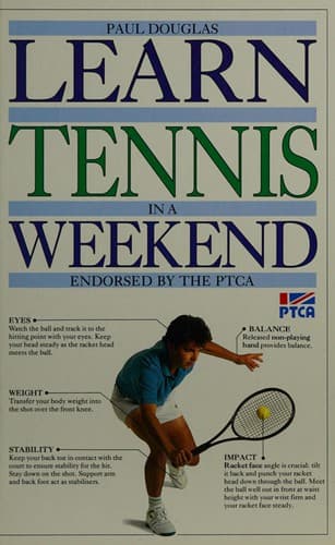 Cover image for Learn tennis in a weekend