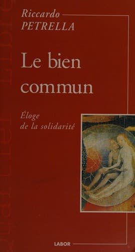 Cover image for Le Bien commun