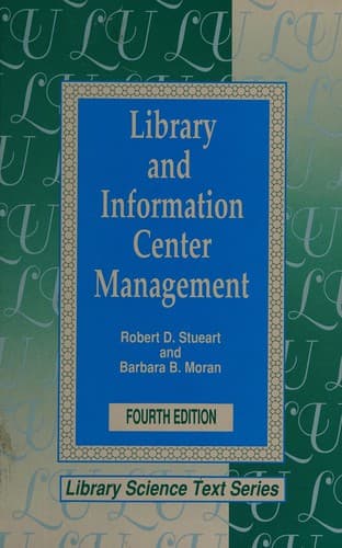 Cover image for Library and information center management