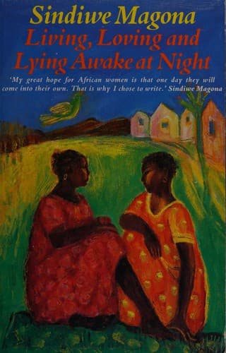 Cover image for Living, loving and lying awake at night