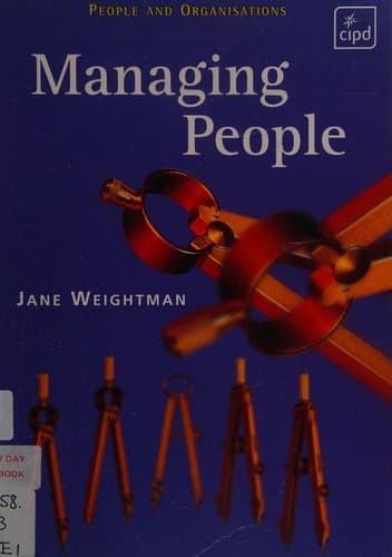 Cover image for Managing people