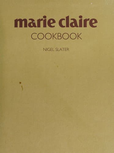 Cover image for The " Marie Claire" Cookbook