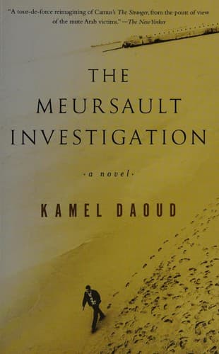 Cover image for The Meursault investigation