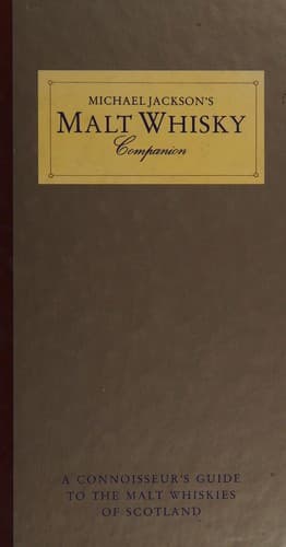 Cover image for Michael Jackson's Malt Whisky Companion