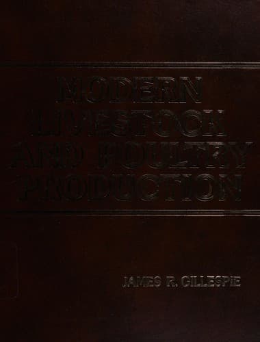 Cover image for Modern livestock and poultry production