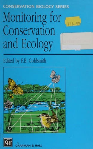 Cover image for Monitoring for conservation and ecology